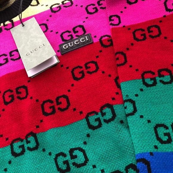 Women sweater long sleeve rainbow - Picture 7 of 7